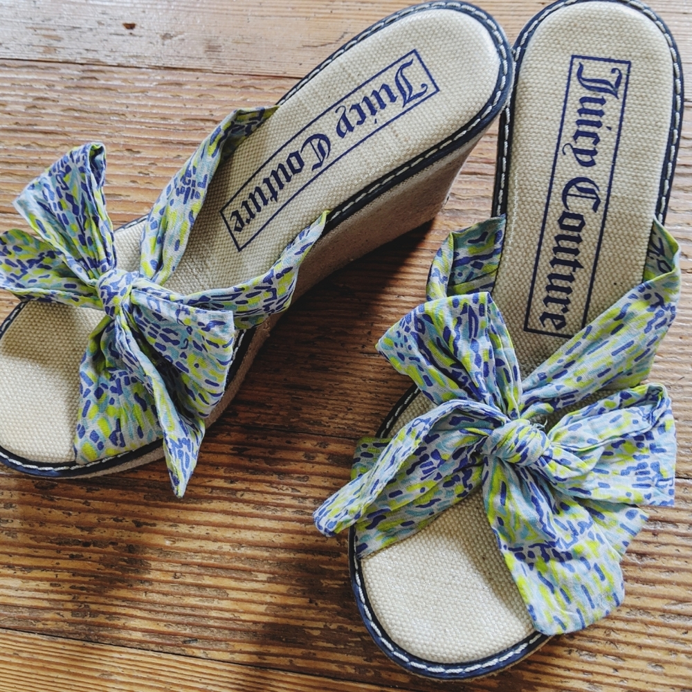 Juicy Summer Wedge with Ribbons